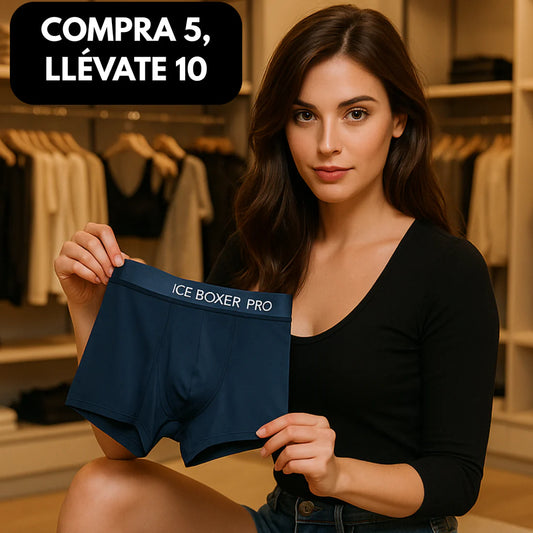 Ice Boxer Pro™ – Calzoncillos de Seda Térmica: Comodidad de Otro Nivel – ¡Compra 5 y recibe 10!